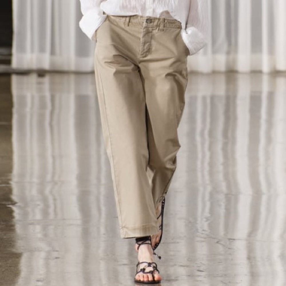 Zara khaki chino pants